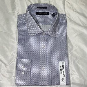 BNWT TOMMY HILFIGER SLIM FIT DRESS SHIRT